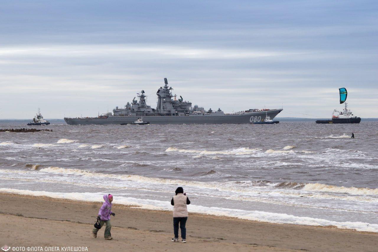 1442M型基洛夫级重型核动力导弹巡洋舰“纳希莫夫海军上将”号完成大修及现代化升