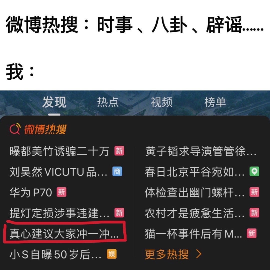 真心建议大家冲一冲#真心建议大家冲一冲ai领域##meme# ​​​