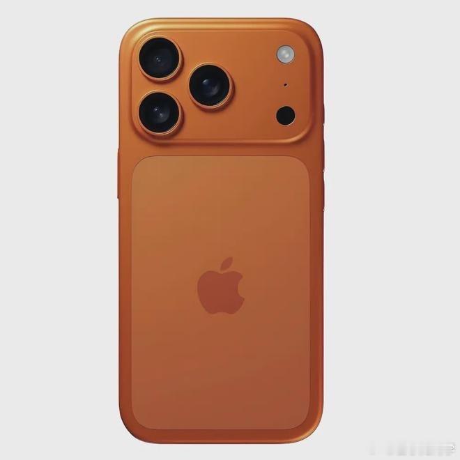 iPhone17Pro橙色新配色iPhone 17pro的橙色还是让人很有入手欲