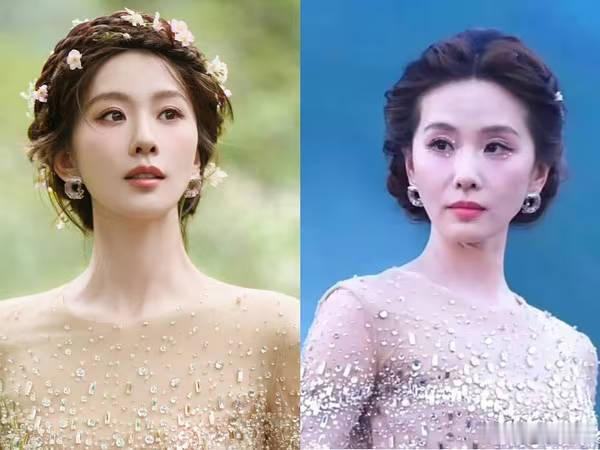 刘诗诗 从此不敢见观音好美啊真的好像叶童老师两位我都很喜欢 