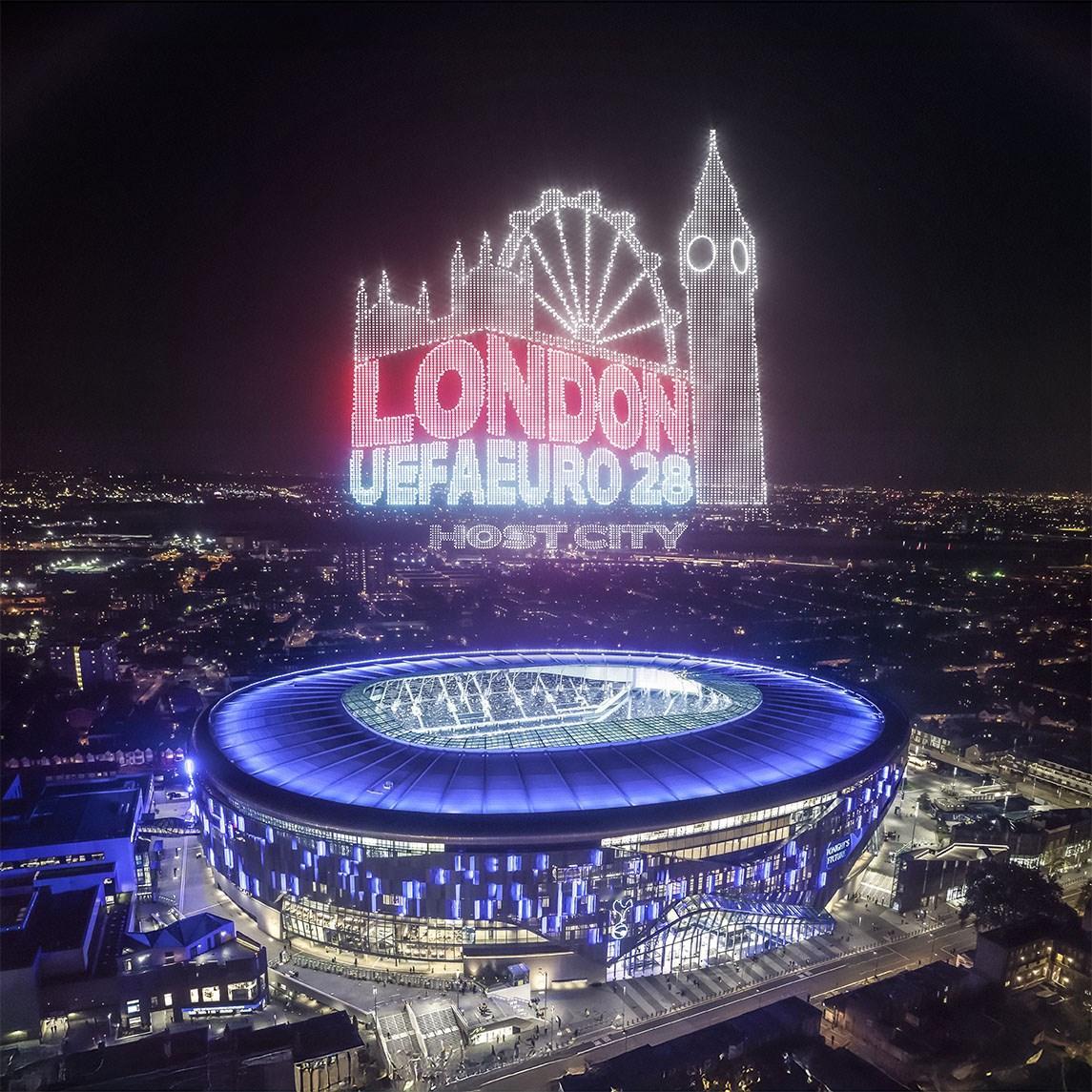 热刺球场将作为英国和爱尔兰9座球场之一承办2028欧洲杯四场小组赛和一场16强比