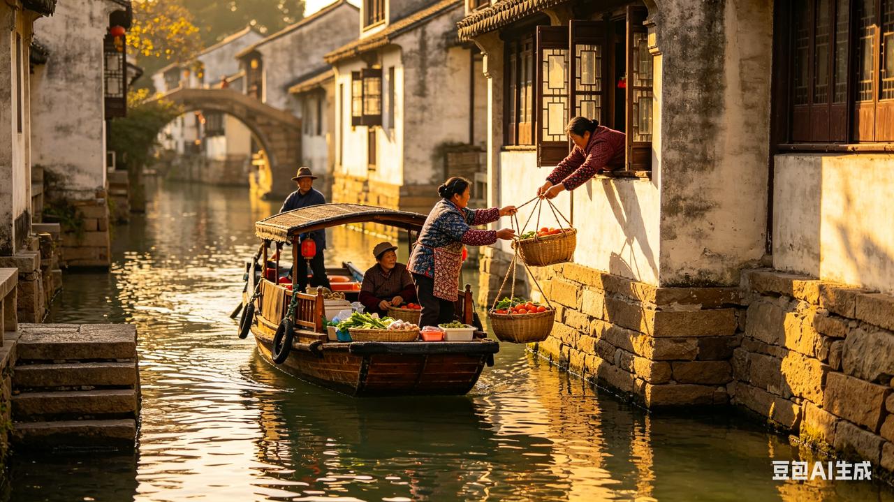 我是一个土生土长的苏州人，我爱我的家乡。我提议，水上游船不要停留在只观光，可以有