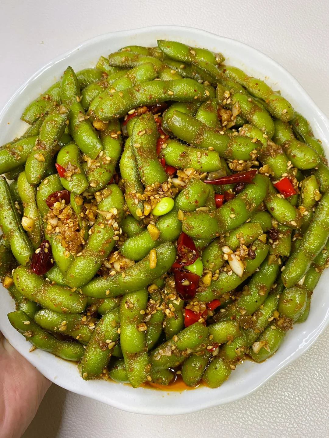 夏天一定要吃的凉拌毛豆 超入味  超简单