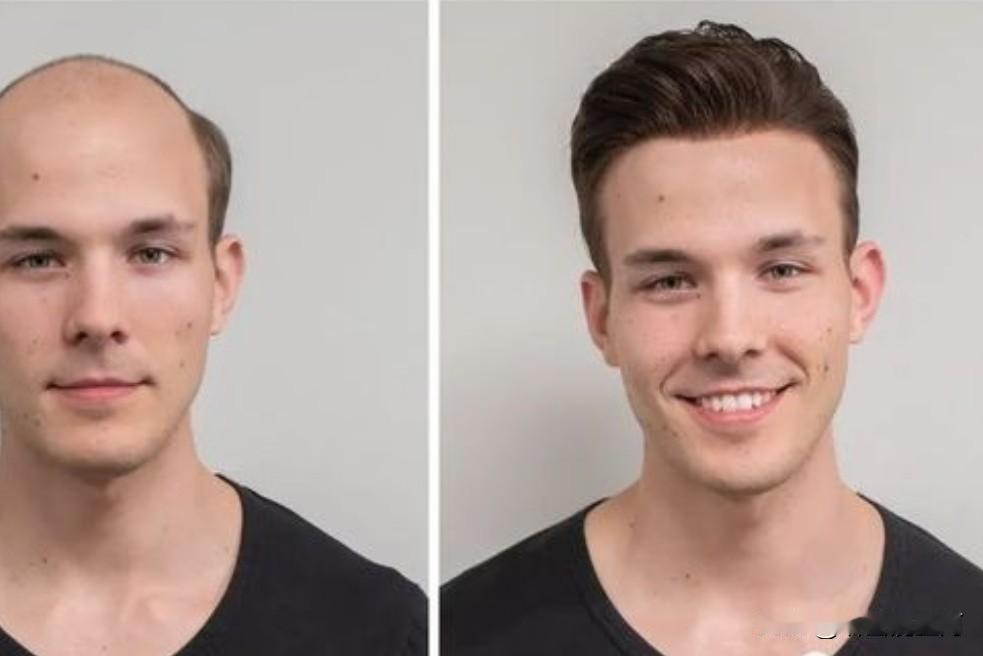 有没有人发现中年男人几乎都绕不开的头号难题就是—秃顶？

男人发胖、记性变差、体