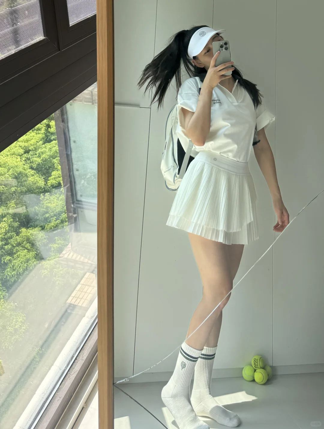 ☁️☁️☁️打球后的第84套穿搭