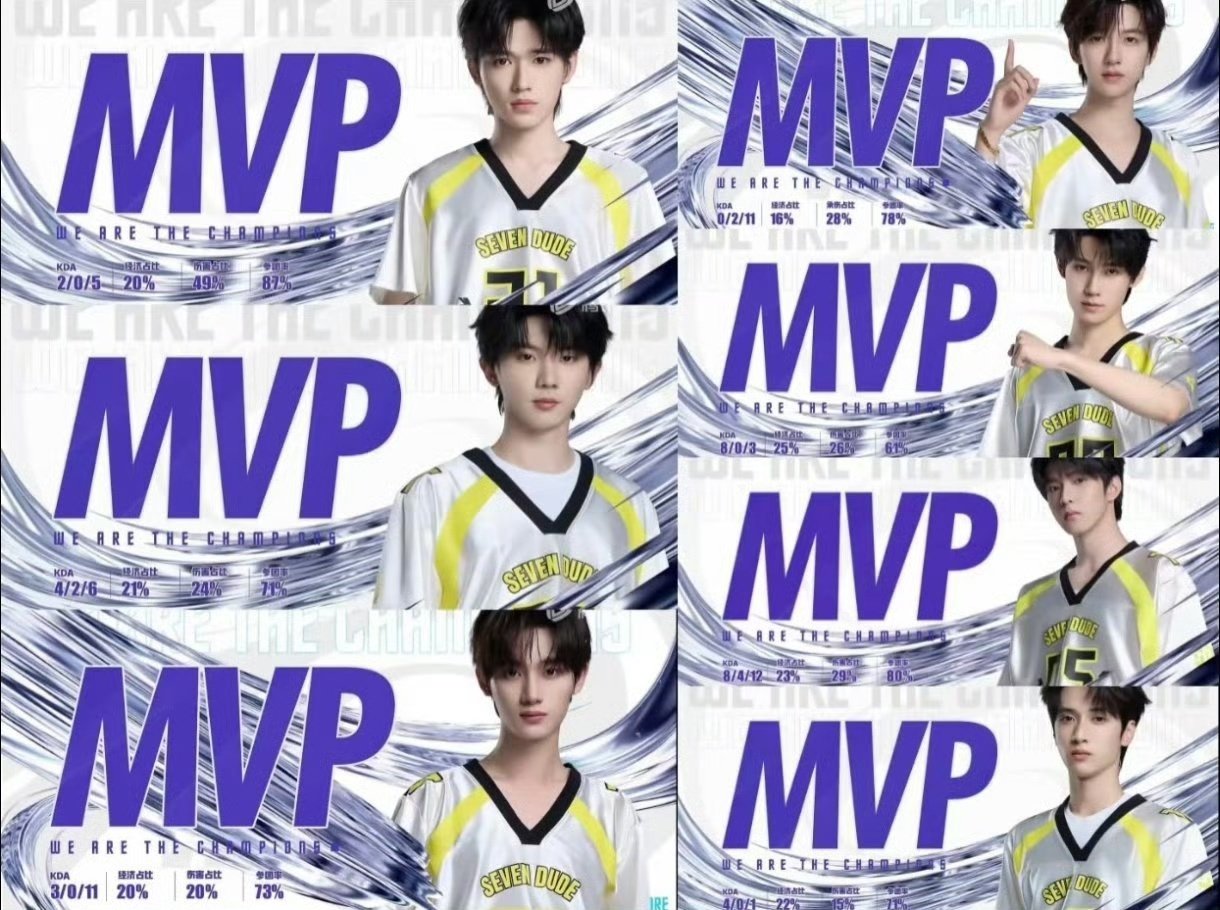 时代少年团全员MVP结算时代少年团唯一全员MVP ！ ​时代少年团唯一全员MVP