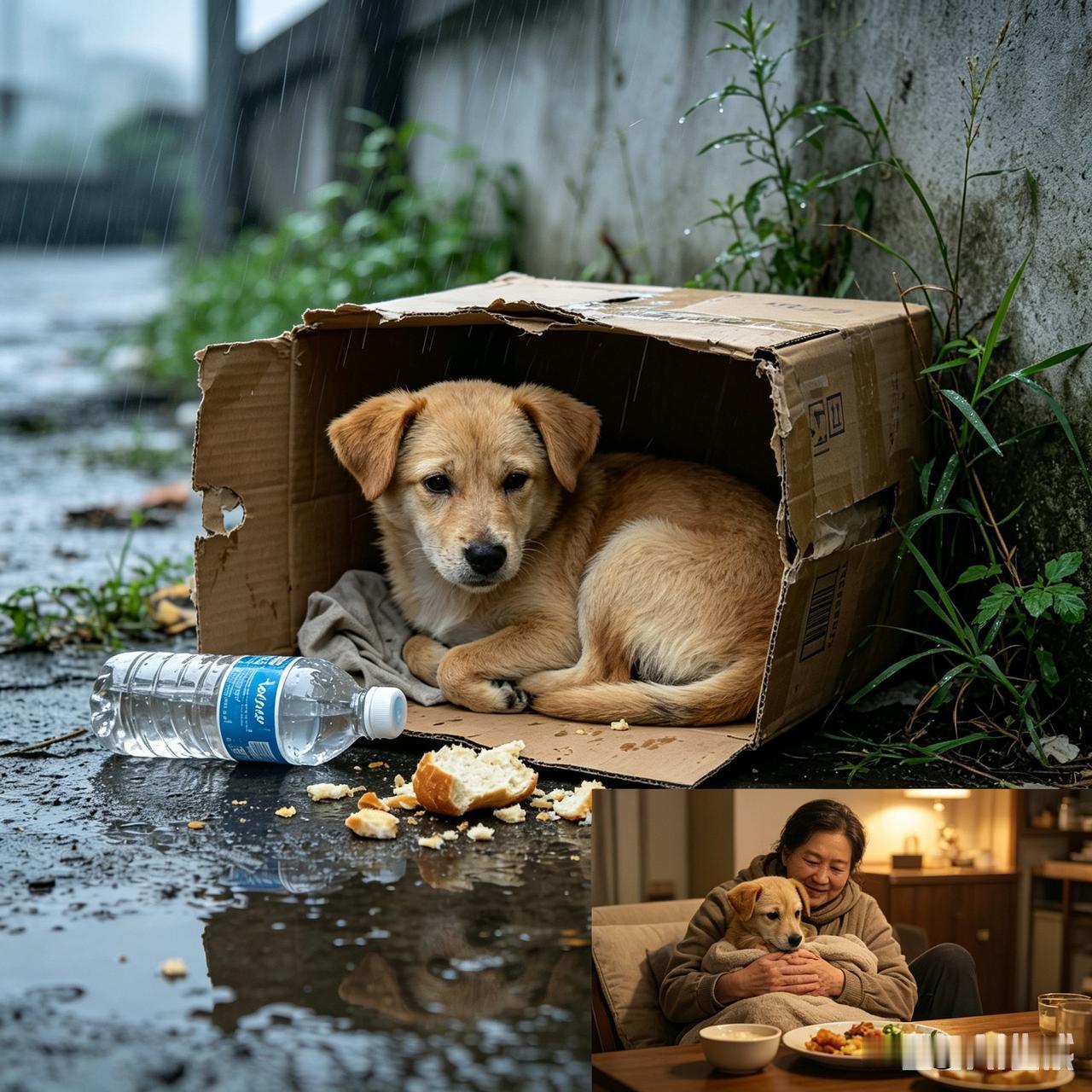 冰冷的秋雨，淅淅沥沥地砸在繁华的城市街巷。林立的钢筋水泥冰冷僵硬，灯火璀璨的城市