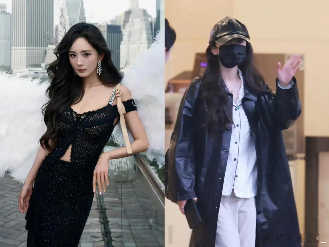 捂成这样也能一眼认出杨幂杨幂没有想到同样是顶流明星舞台上的光环和生活里的烟火一碰