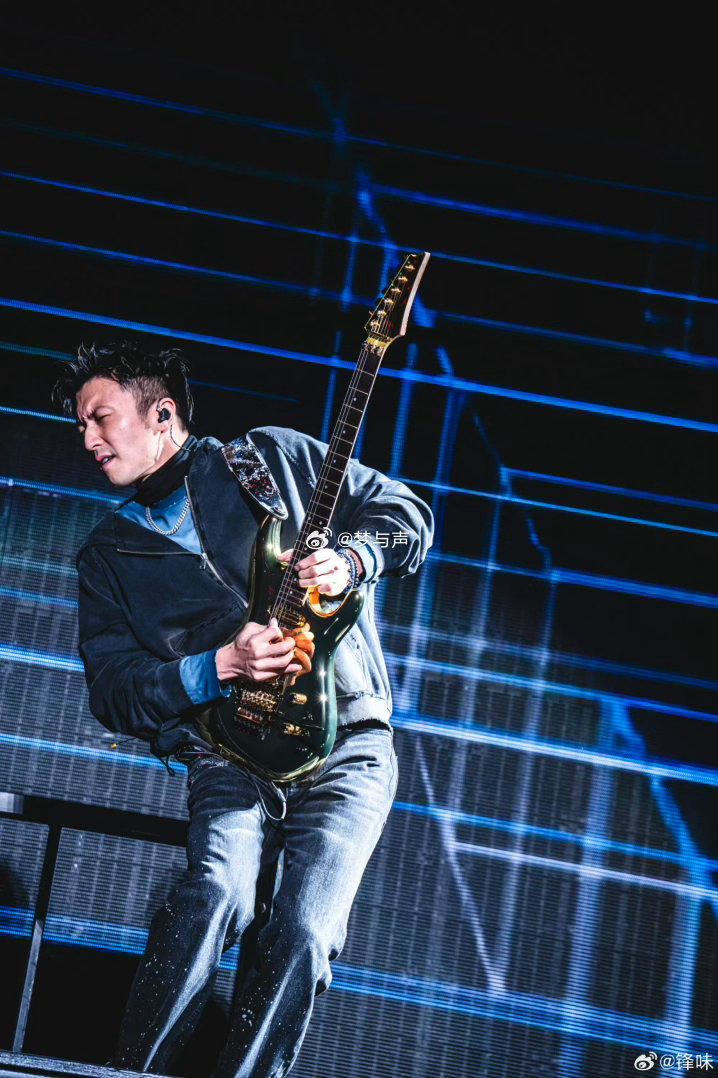 谢霆锋金发脏辫 《推倒重来》金发脏辫一出，感觉整个舞台都是他的气场，这才是真正的