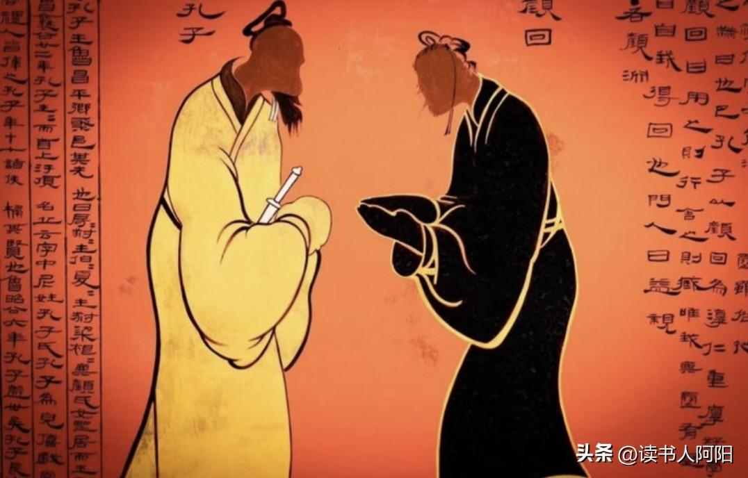 这是孔子最早的画像！
出自海昏侯墓里的一幅屏风画！
画中山东大汉孔子1米95的身