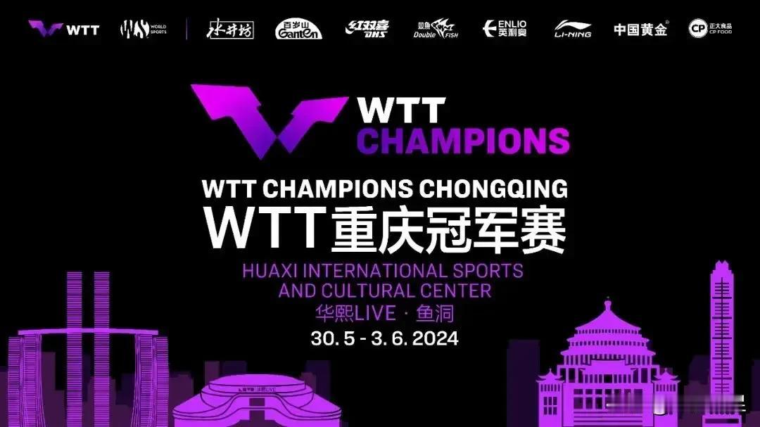 WTT重庆冠军赛爆冷机率小！原因有3：
1.高手多。
世界排名靠前的男女大种子选