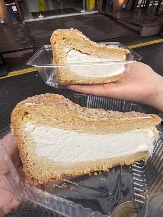 感谢热巴！！让我在杭州吃到新疆奶皮子蛋糕！