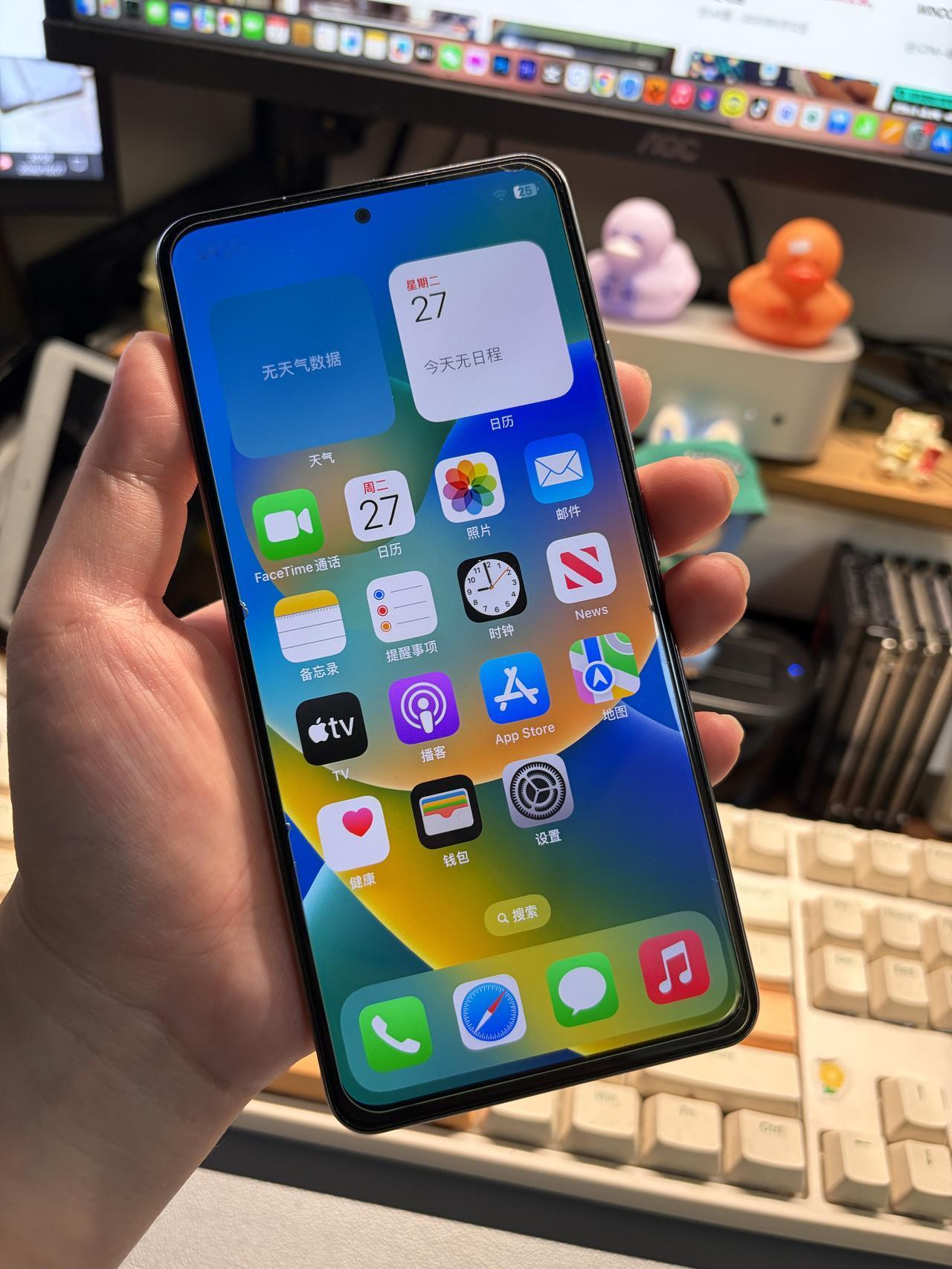 红米K40成功启动iOS
首先感谢国外大神hackios开源项目
目前项目还在早