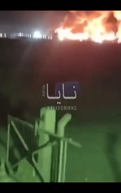 伊朗发射的无人机袭击了美国在伊拉克的凯洛格·布朗·路特（KBR）物流公司，击中了