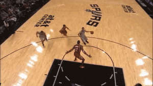 来几张巅峰马努的鬼魅传球，现在的NBA谁能传出这种球？#吉诺比利#
