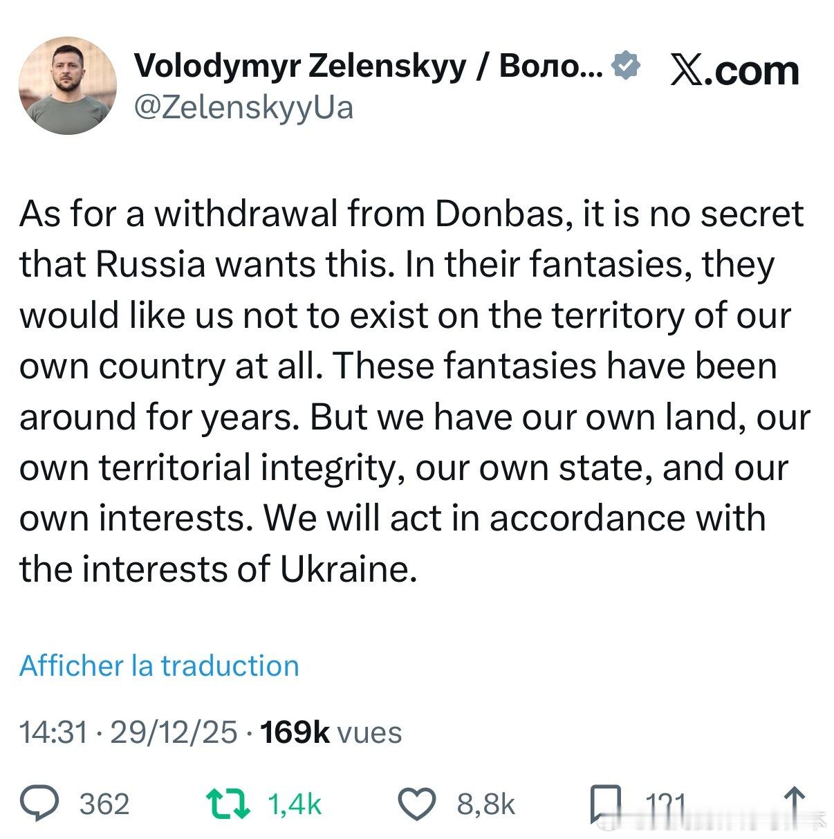 【黄金时代】泽连斯基和川普会谈完转天，玩滚刀肉，暗示，乌克兰不会从顿巴斯撤军泽连