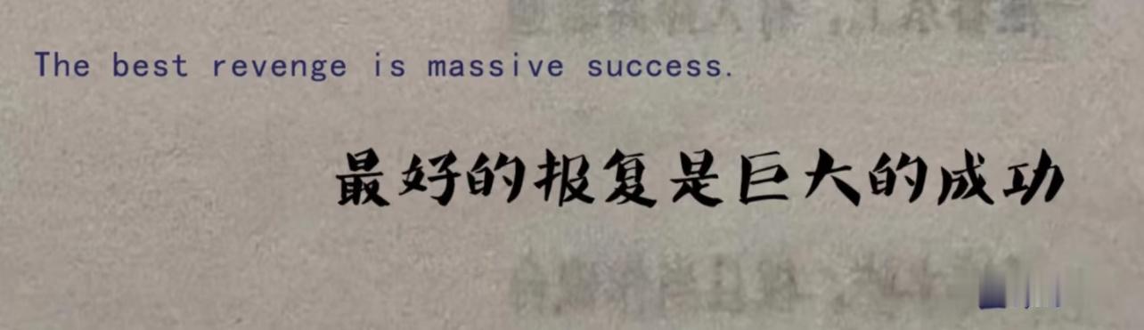 最高级的报复就是：你永远、永远成为不了我的考题。 “躲天意，避因果，诸般枷锁困真