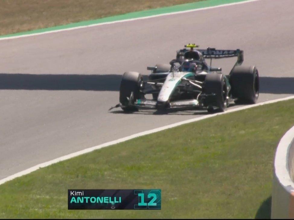 啊? 安东内利赛车故障F12026F1巴塞罗那大奖赛