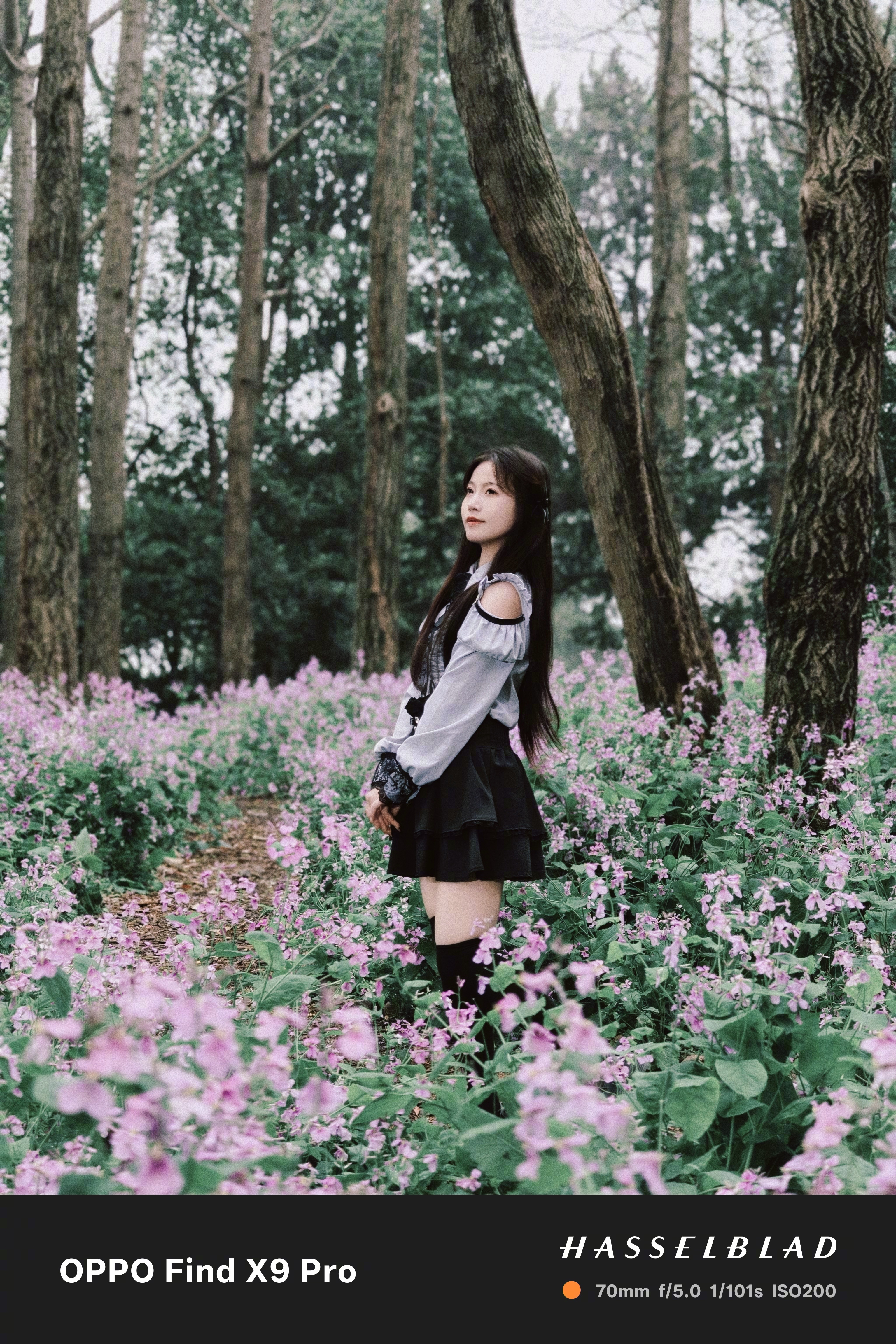 感觉oppo的人像算法又进化了背景虚化更加自然了，滤镜也好用！📷：OPPO F