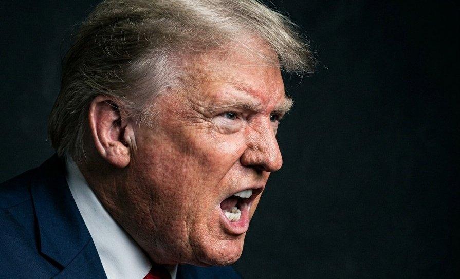 特朗普，一个不再令人畏惧的帝国咆哮者。
  
这个序列最引人入胜的方面不是战争，