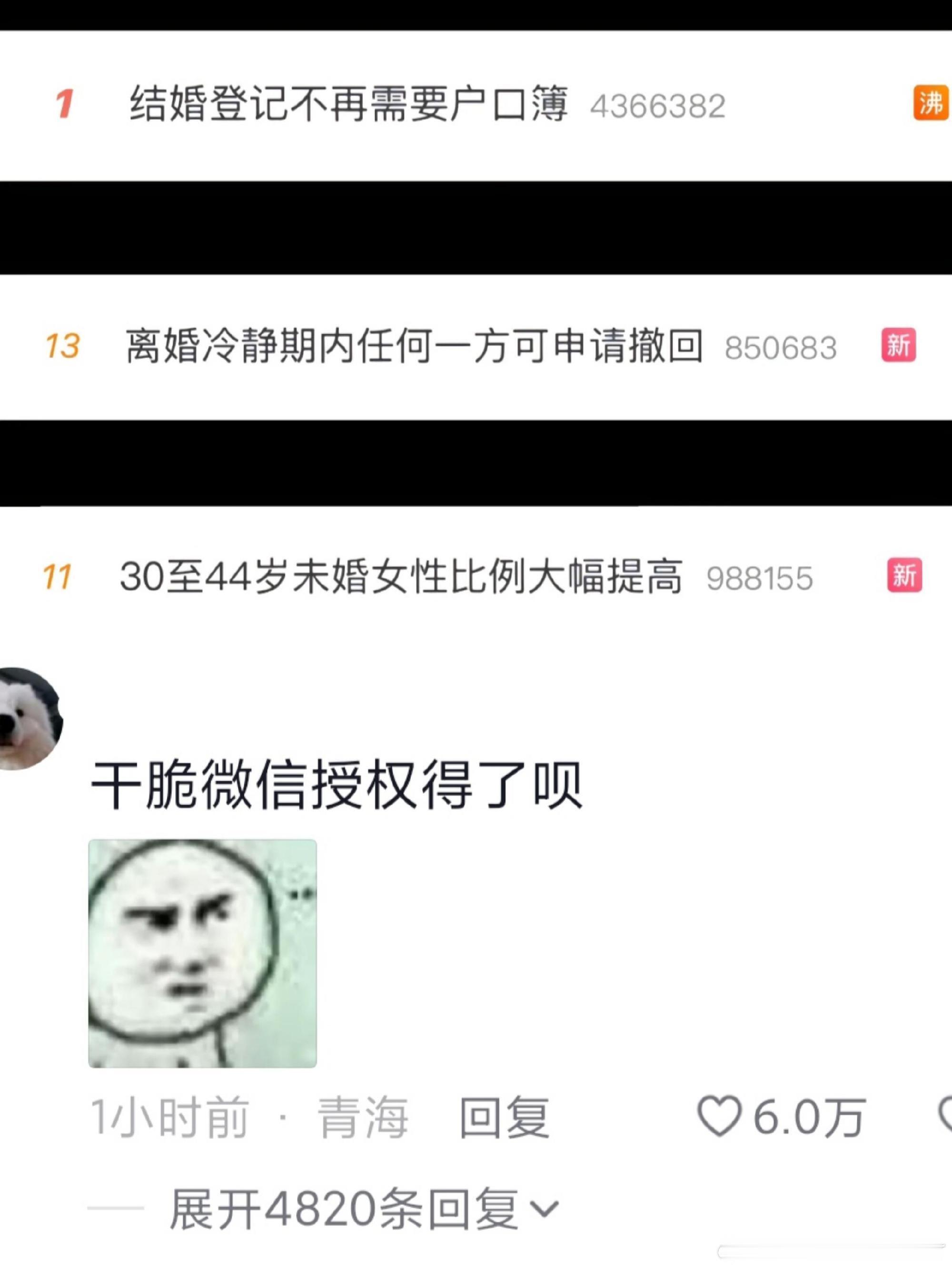 【网友热议🔥】婚姻宽进严出，就问你怕不怕？ ​​​