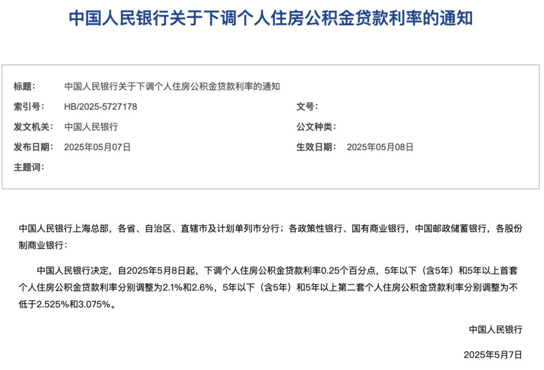 2026年1月起存量公积金贷款利率自动下调，百万房贷省4万+
 
买房人迎来实打