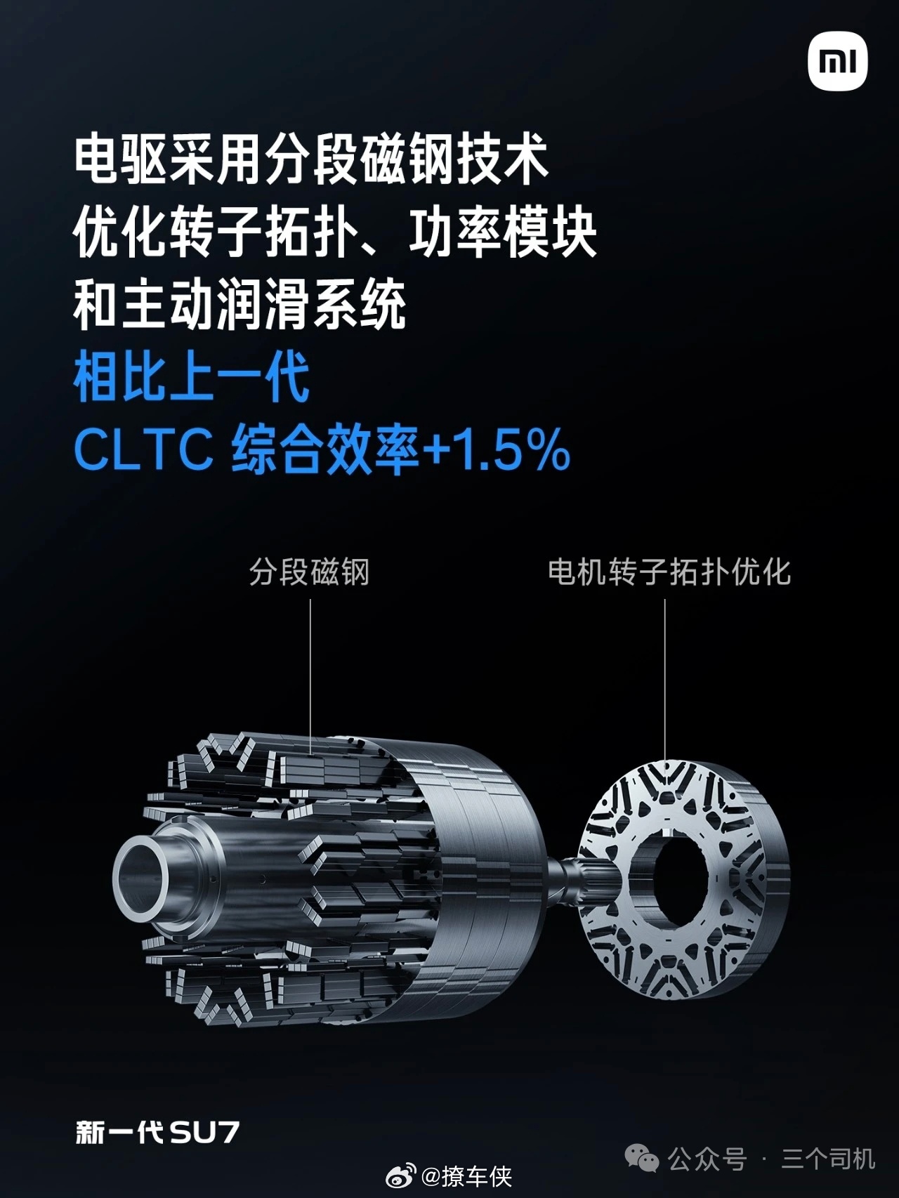 新一代su7 小米新一代SU7，21.99万起，诚意挺足。关键是几个升级太懂咱老