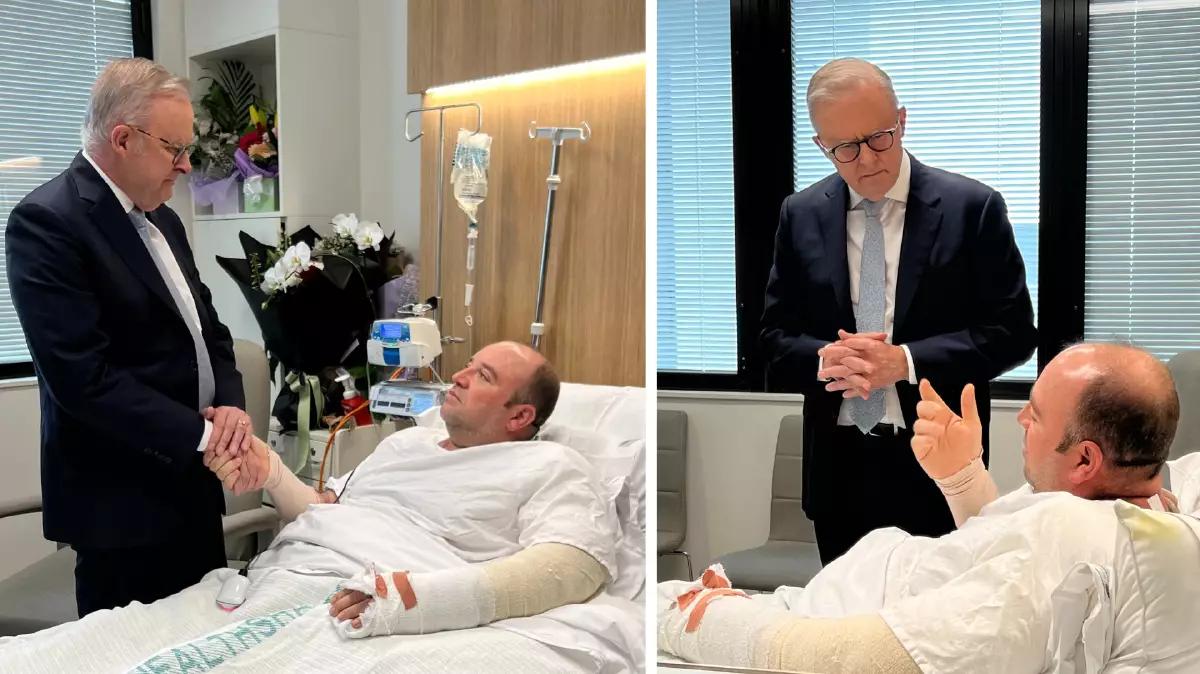 躺在病床上这位叫艾哈迈德的“夺枪英雄”，真正的书写着“大难不死，必有后福”的箴言