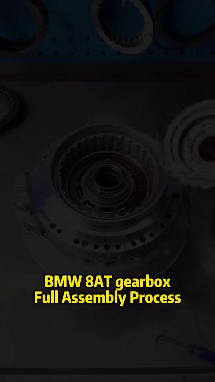 BMW 8AT gearbox，Full Assembly Process。
