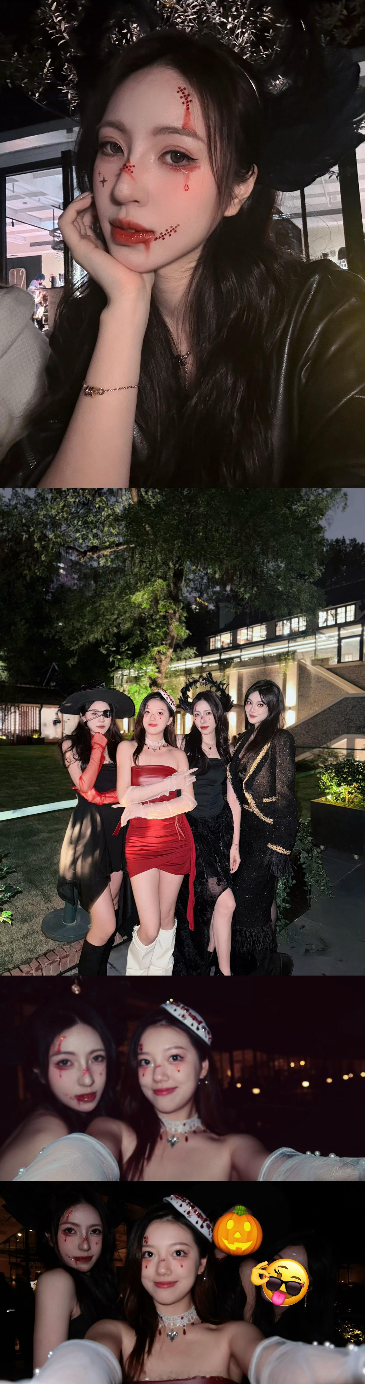 万圣节限定碎片·./ 🧩🎃🍬被美女包围真的太快乐啦嘻嘻😚  ​​​