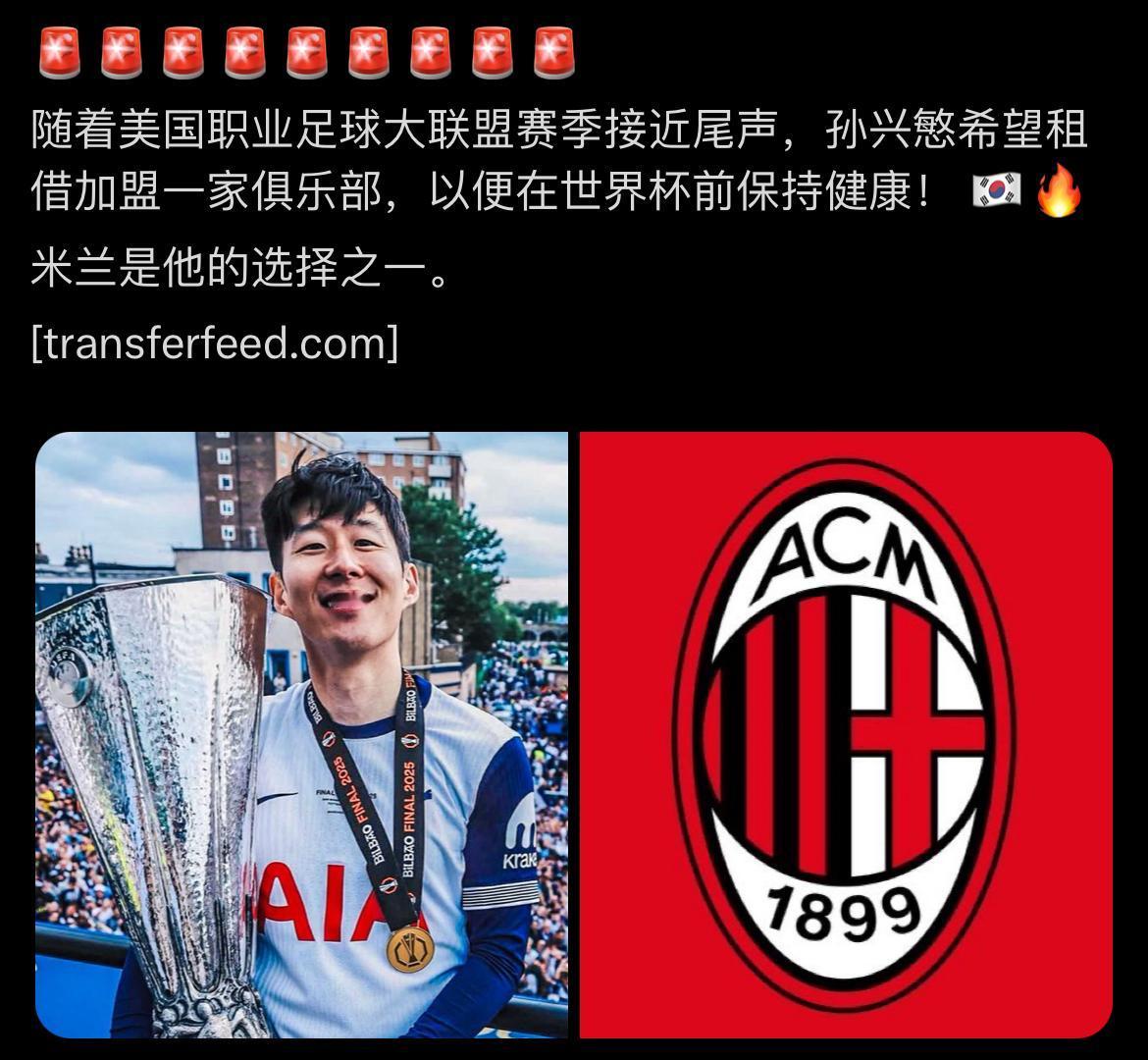 因为美国大联盟赛程不合适，水平不够，租借回欧洲联赛（米兰）保持状态，为世界杯梦想