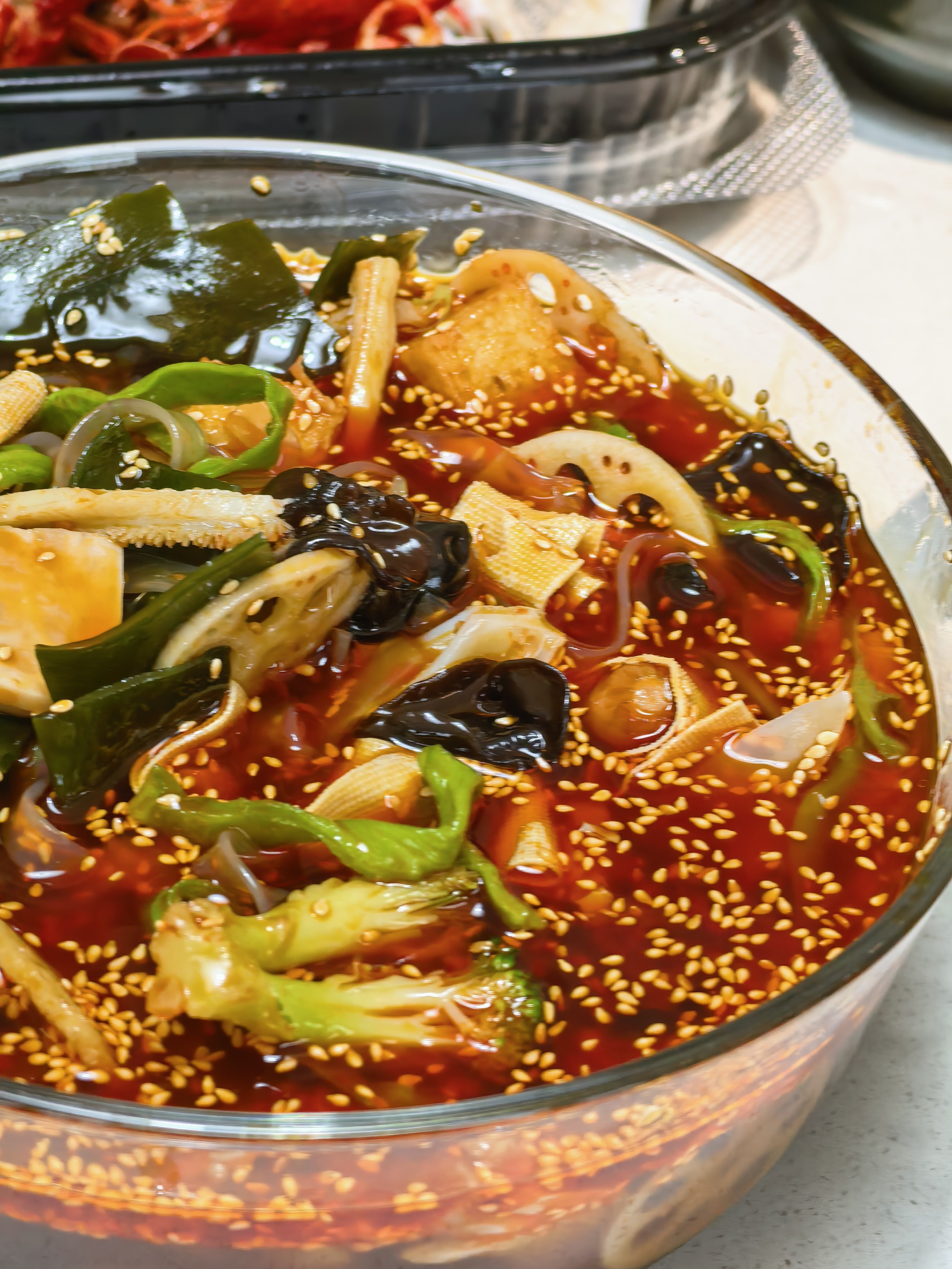山姆的这个钵钵鸡可以说是夏日绝品了： 