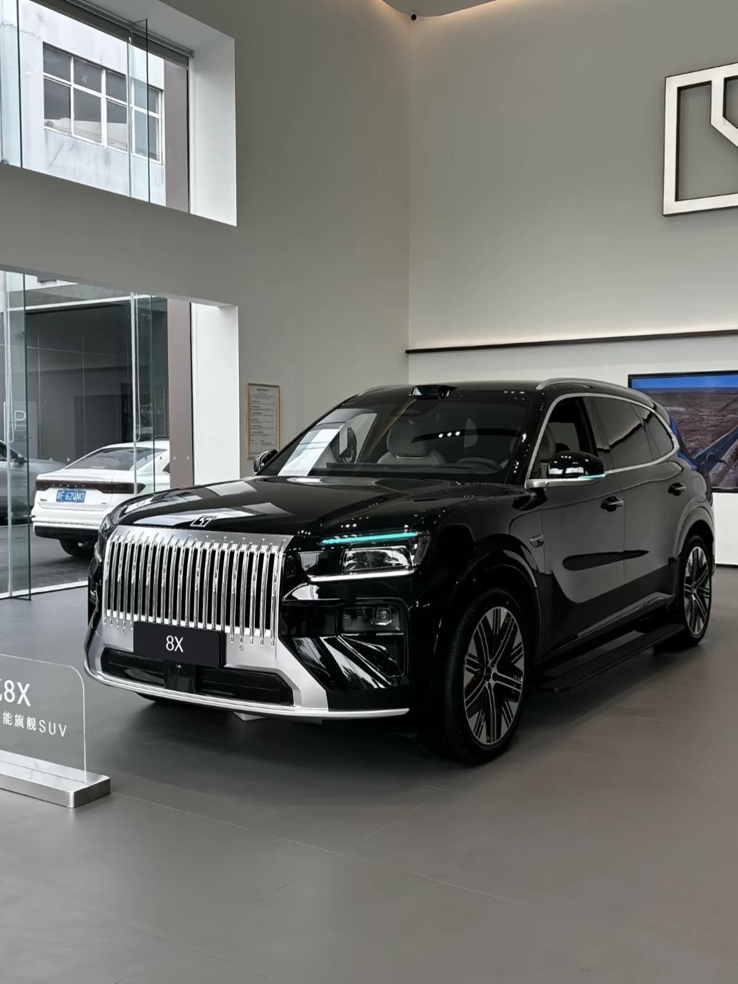 极氪8X是国产中大型高性能中高端豪华混动SUV，外观大气、内饰豪华。零百加速非常