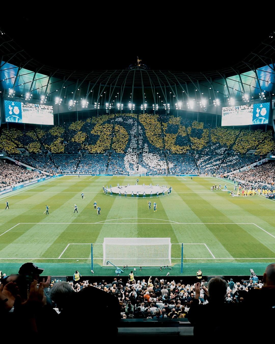 热刺官方宣布，南看台将在北伦敦德比赛前组织TIFO 