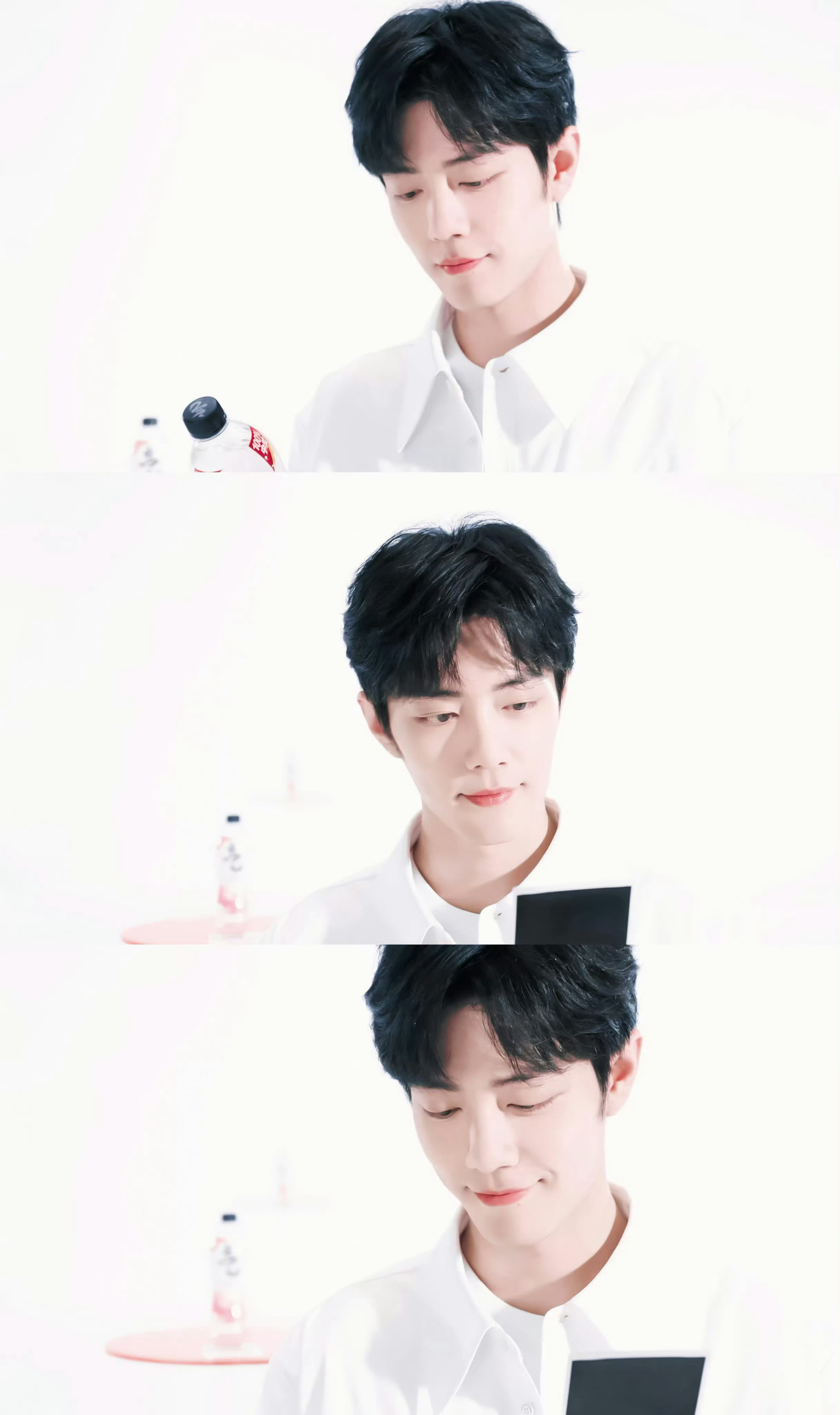 肖战从小学绘画等待这个词很迷人，沉淀也是，等我蓄势待发，等你功成名就，世界精彩处