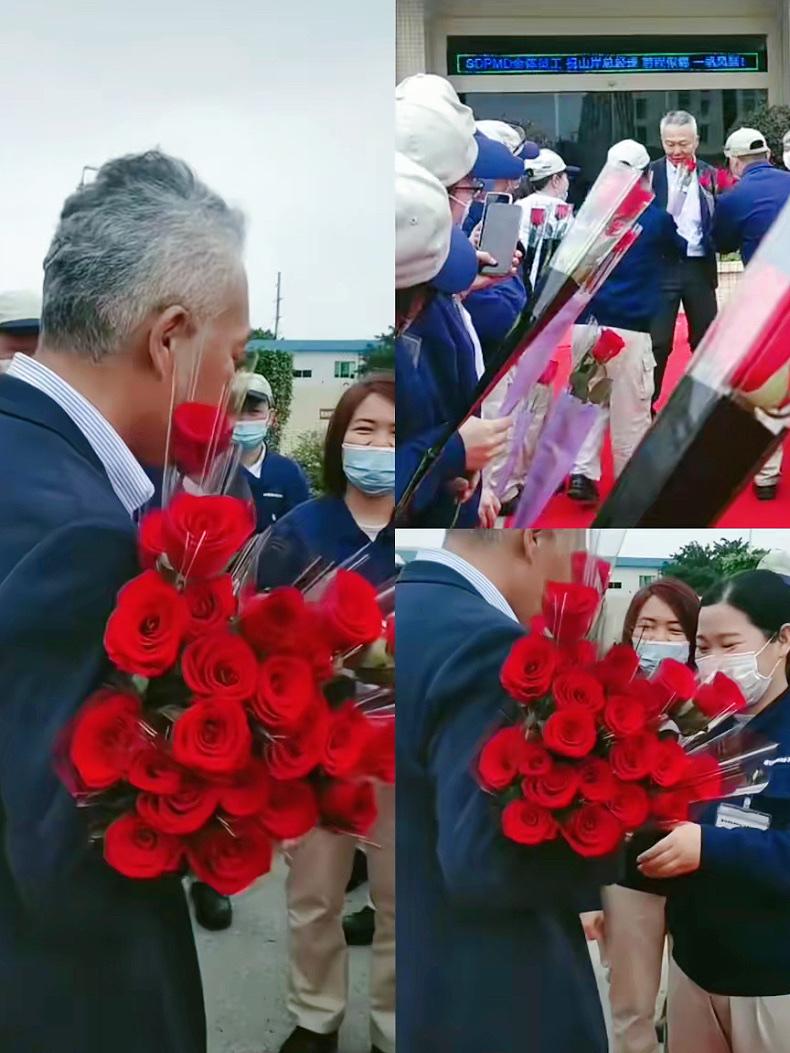 第一眼看到佳能珠海工厂那几张照片，我还以为是哪个大厂在搞庆功宴呢。

谁家公司倒