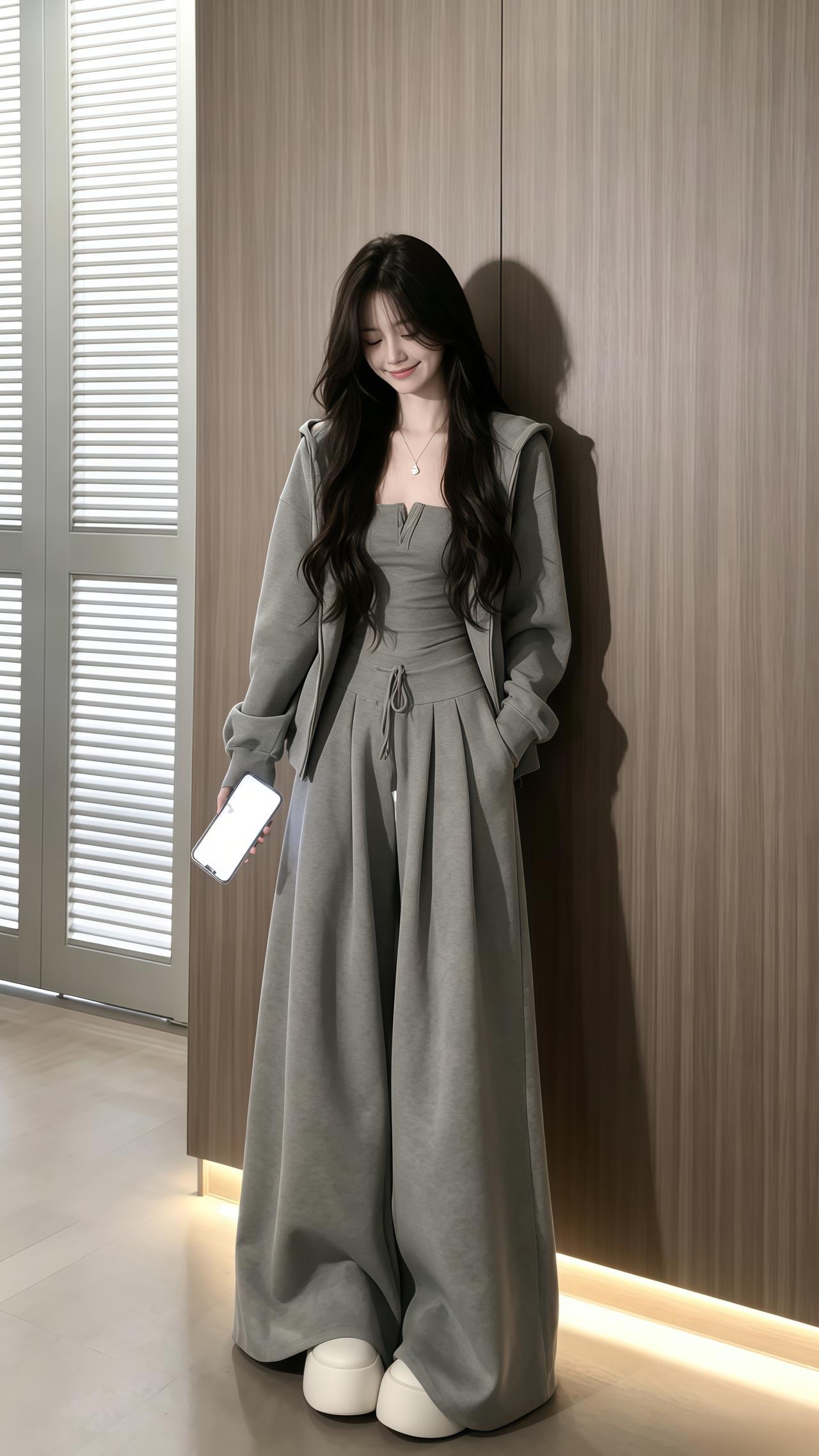 韩系通勤ootd 日常穿搭分享 慵懒穿搭简直易如反掌 大码女装 秋季穿搭