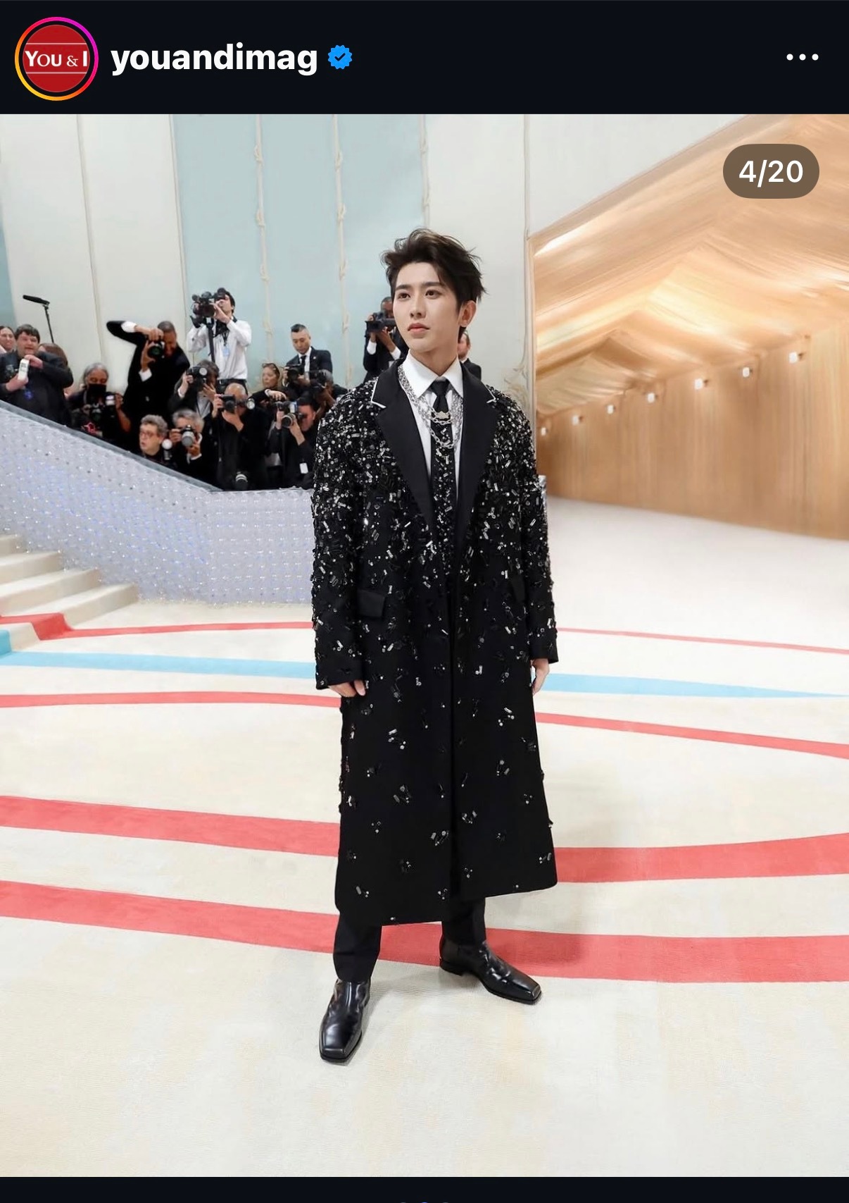 metgala2026 ｜metgala 蔡徐坤 【You and I maga