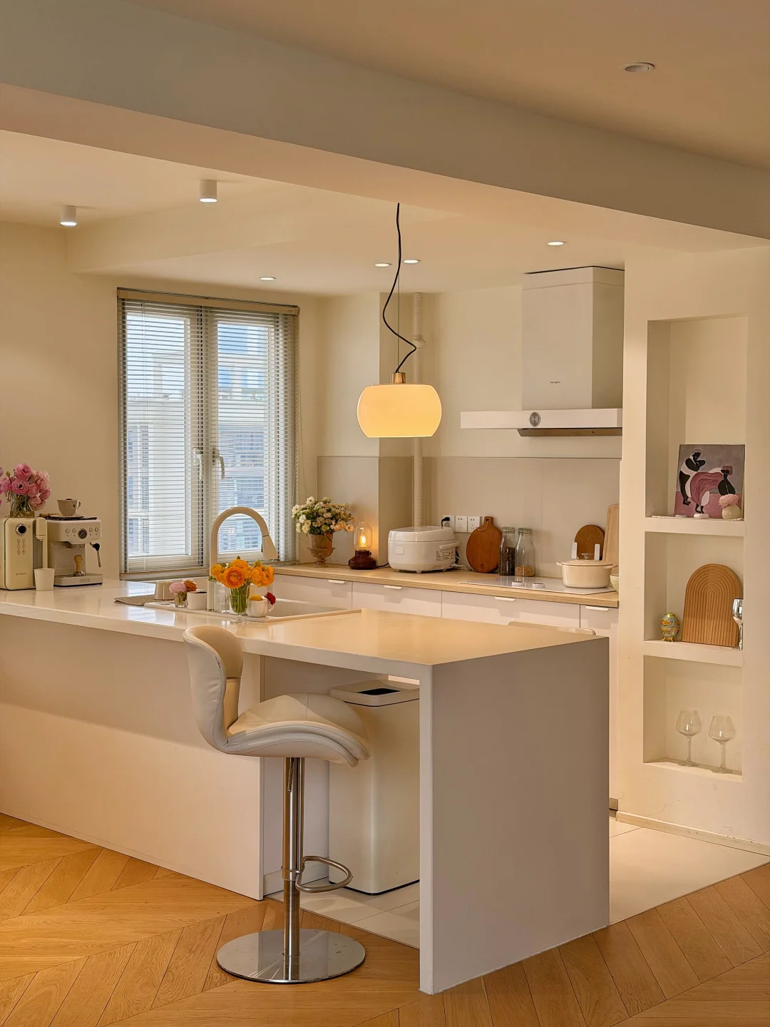 7㎡开放式厨房，也能装下满屋烟火气！