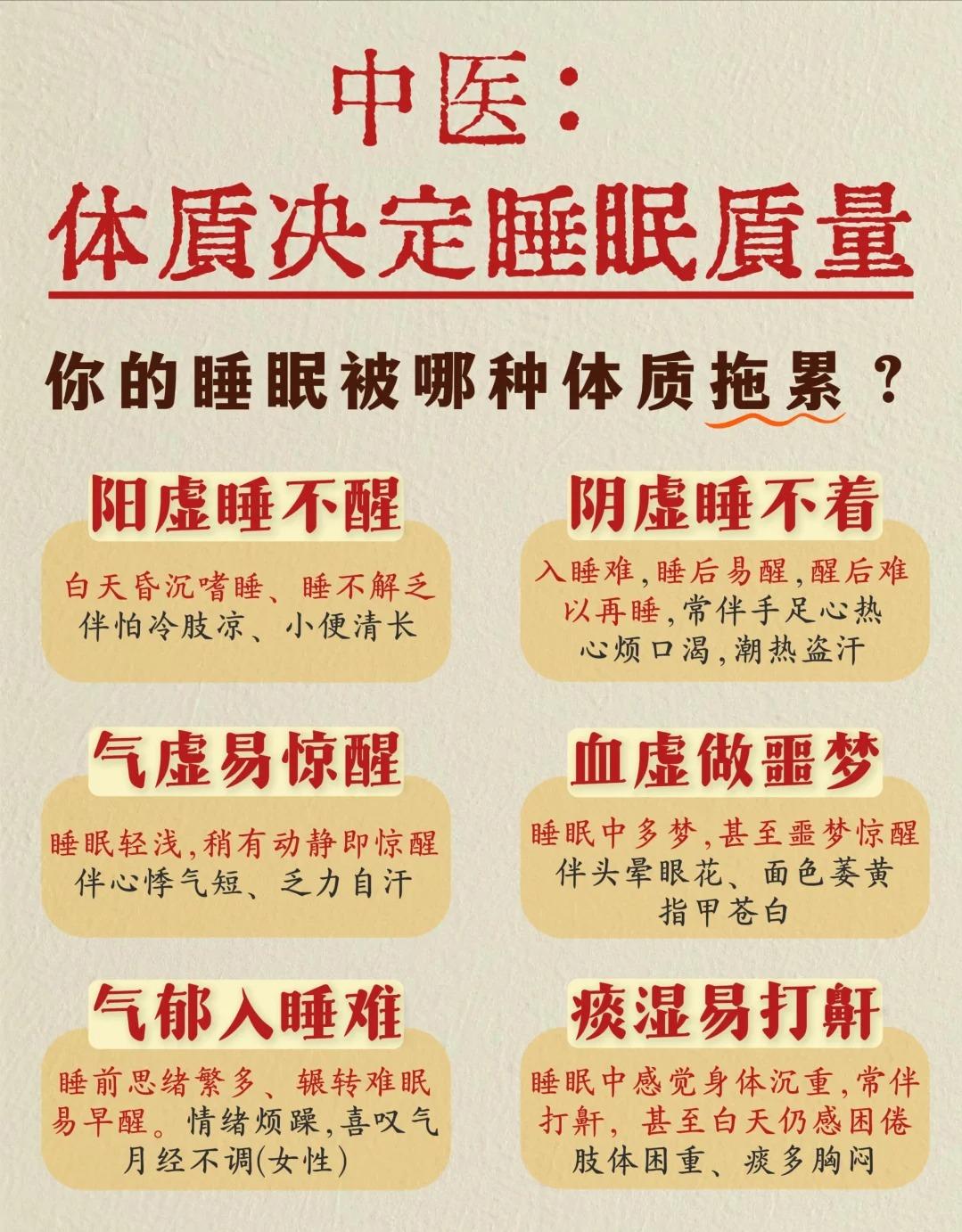 中医：原来我的睡眠差，是体质在“搞鬼”！