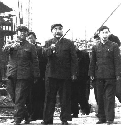 朱德在南充(1960年)。