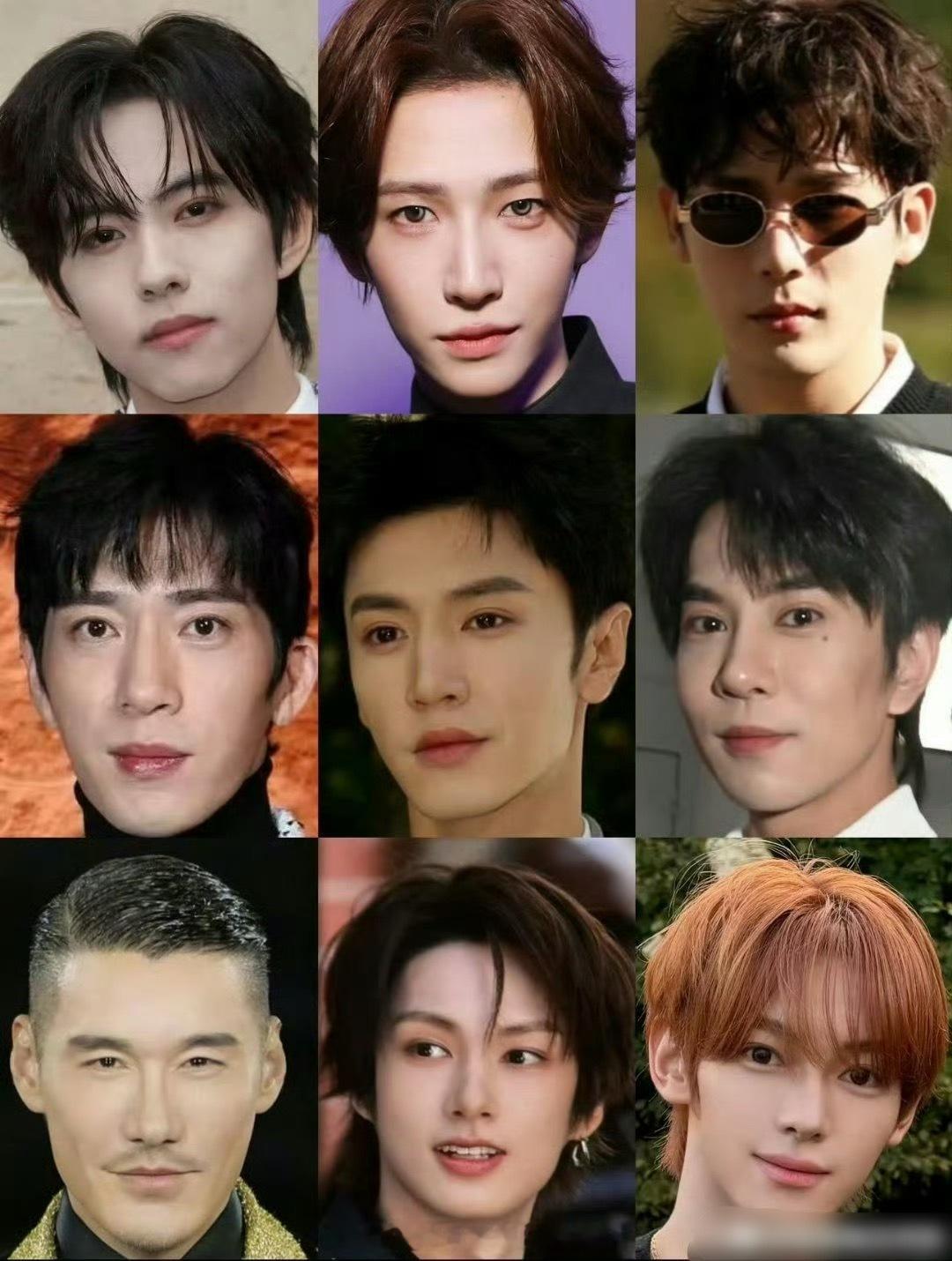 巴黎时装周男艺人们的G社怼脸生图，一时不知如何评价…… ​​​