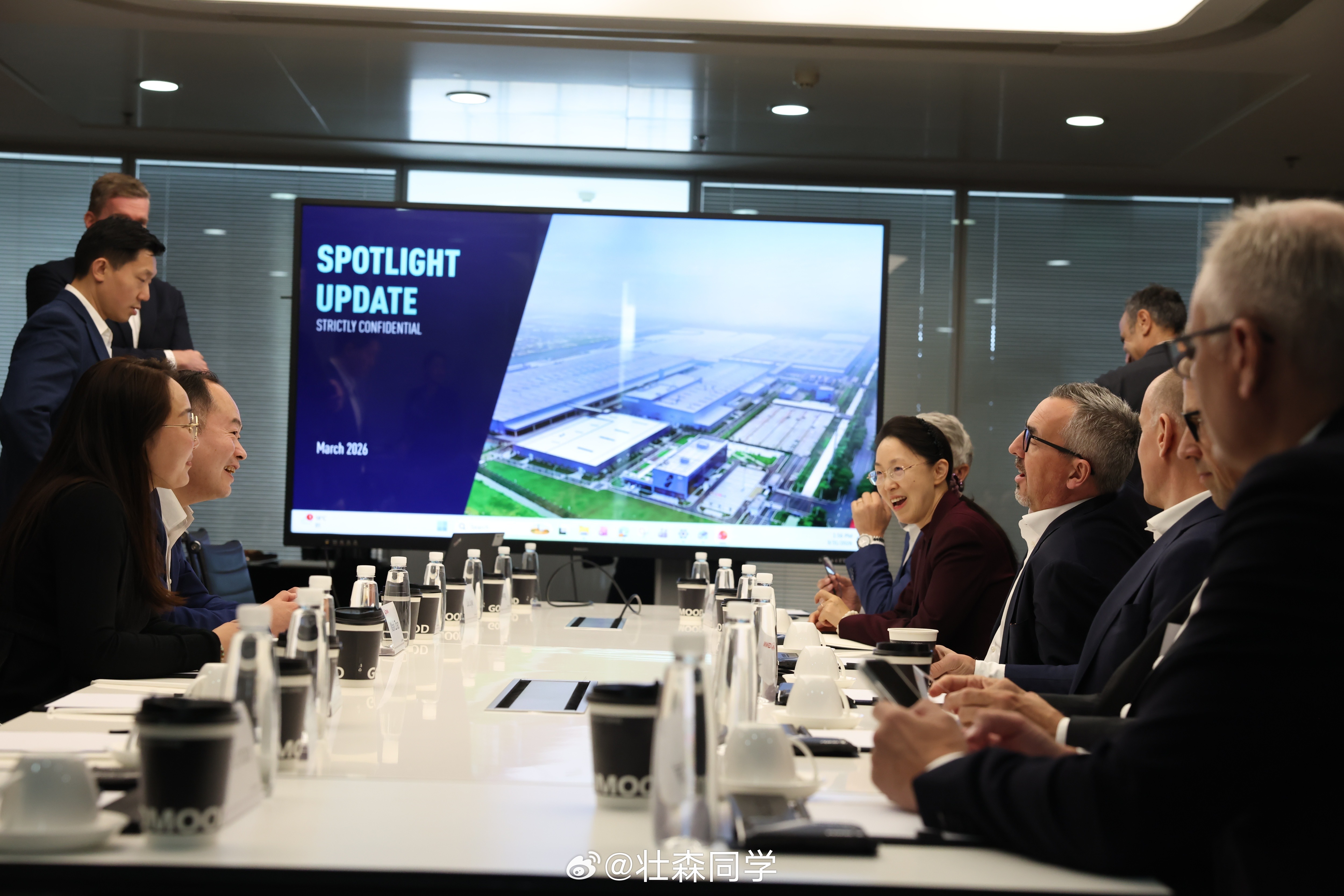 宝马集团负责研发的董事普斯特博士率核心技术团队到访长城汽车，覆盖电池、整车、驾控