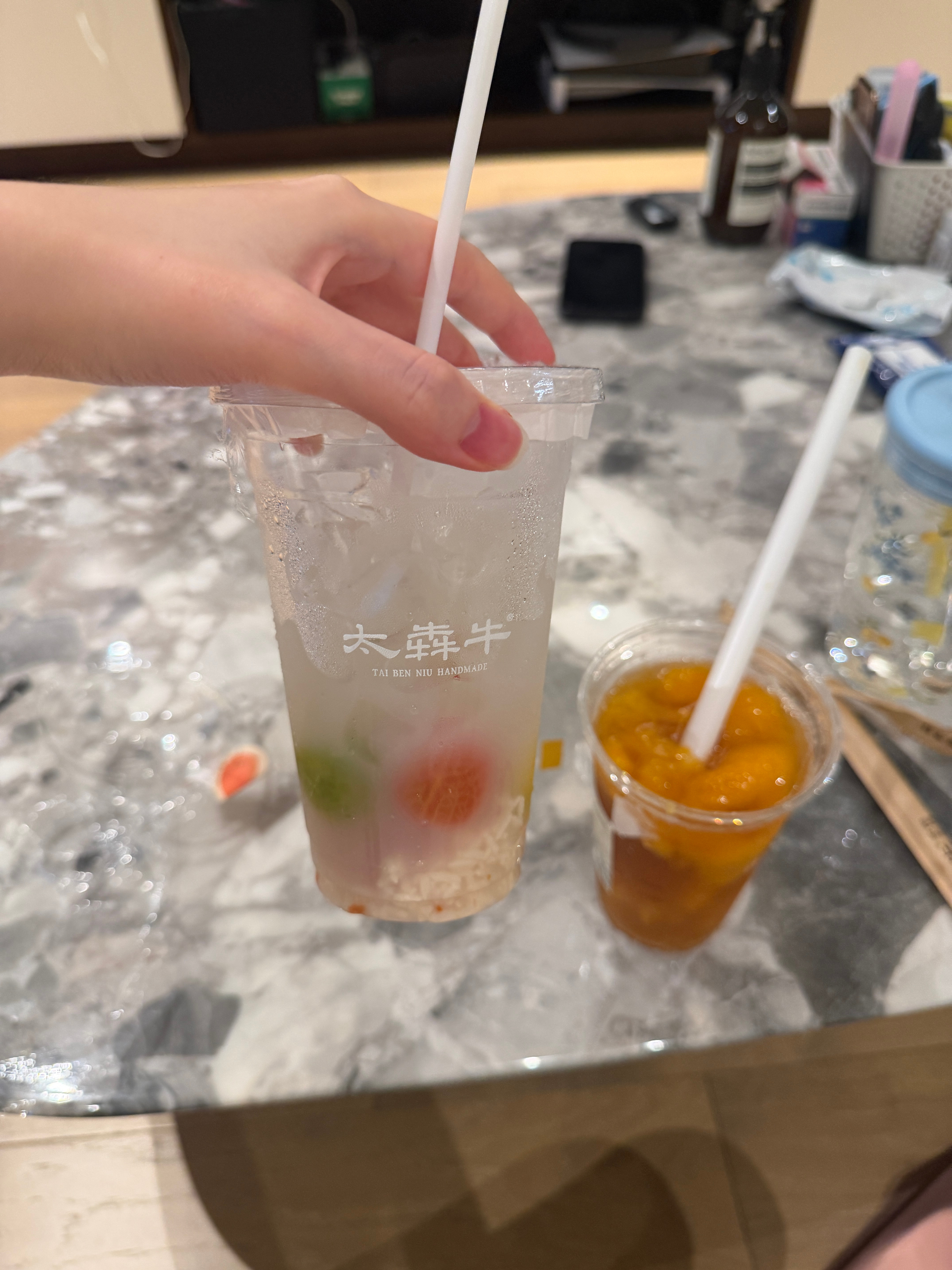我老公为什么点啥都比我点的好喝我以为芒果冰茶已经是太犇牛top1了，直到他点了这