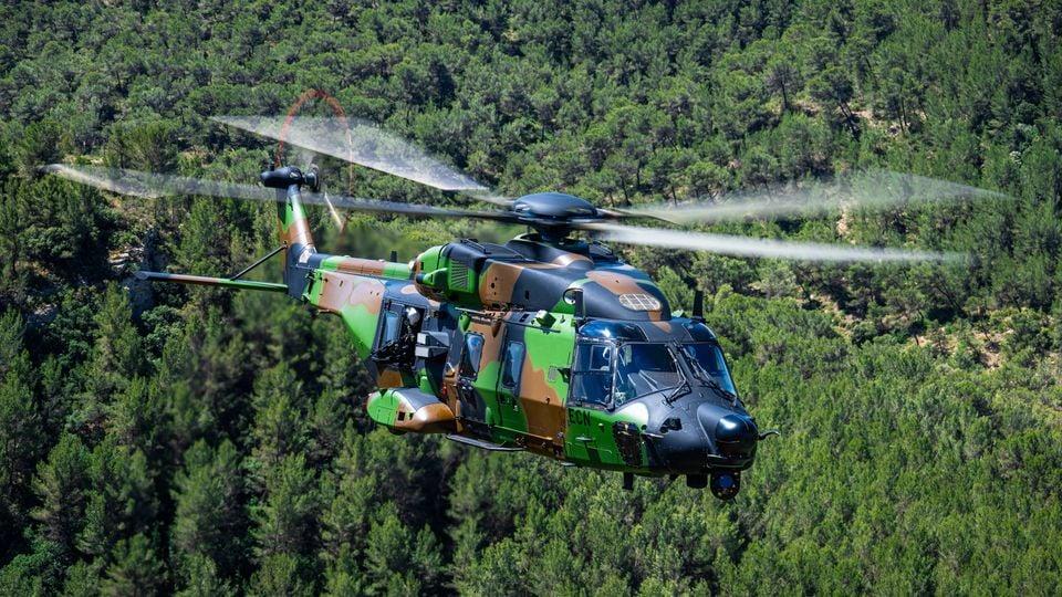 法军接收首架特种作战专用NH90标准2直升机

2026年7月30日，法国军备总