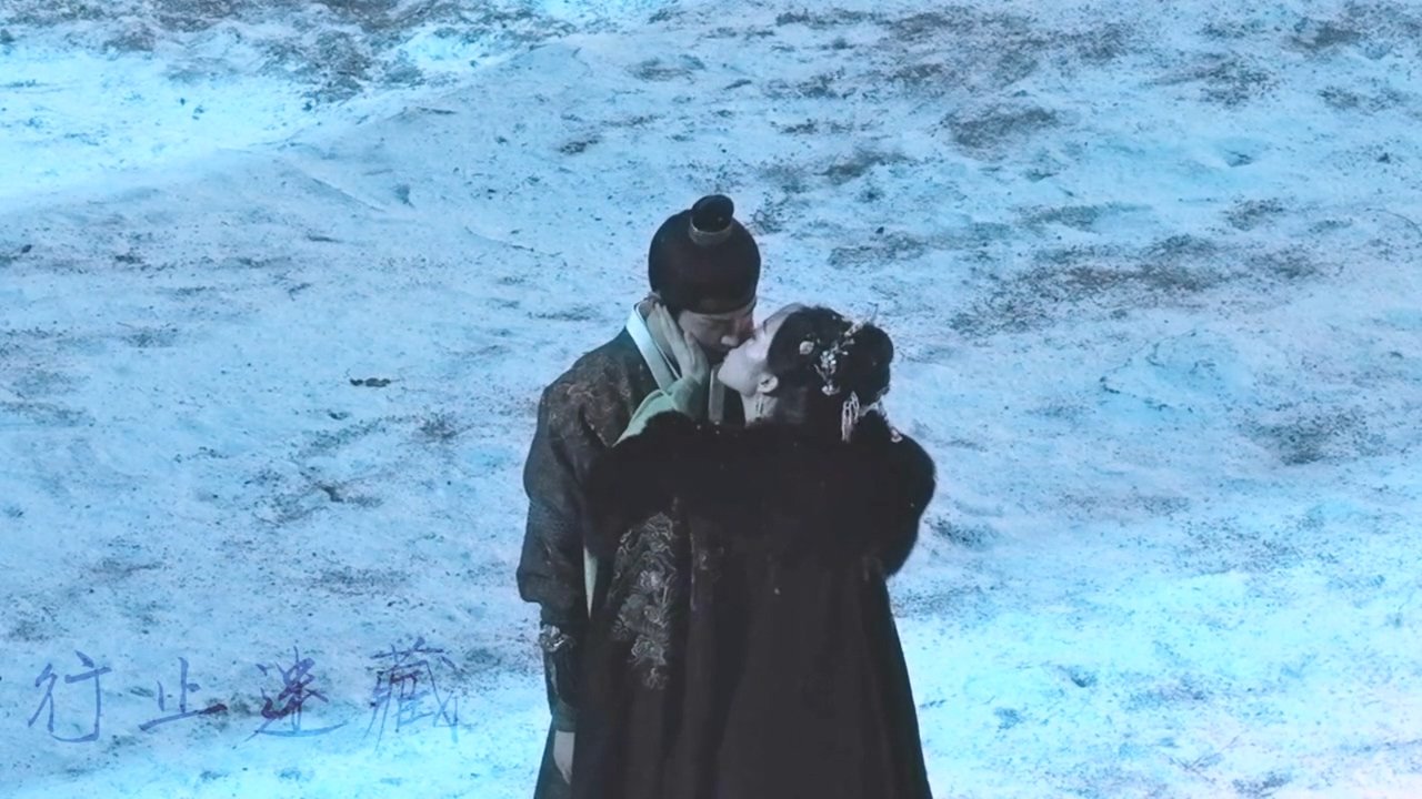 丁禹兮邓恩熙吻戏路透 丁禹兮邓恩熙花开锦绣雪夜吻 丁禹兮邓恩熙吻戏路透，雪夜之中