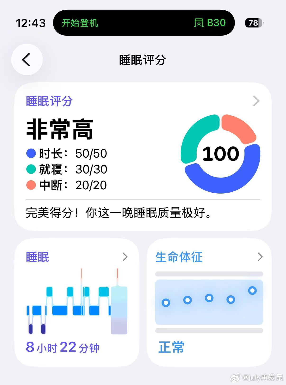 这两天的睡眠叫我睡眠之神[yeah] ​​​