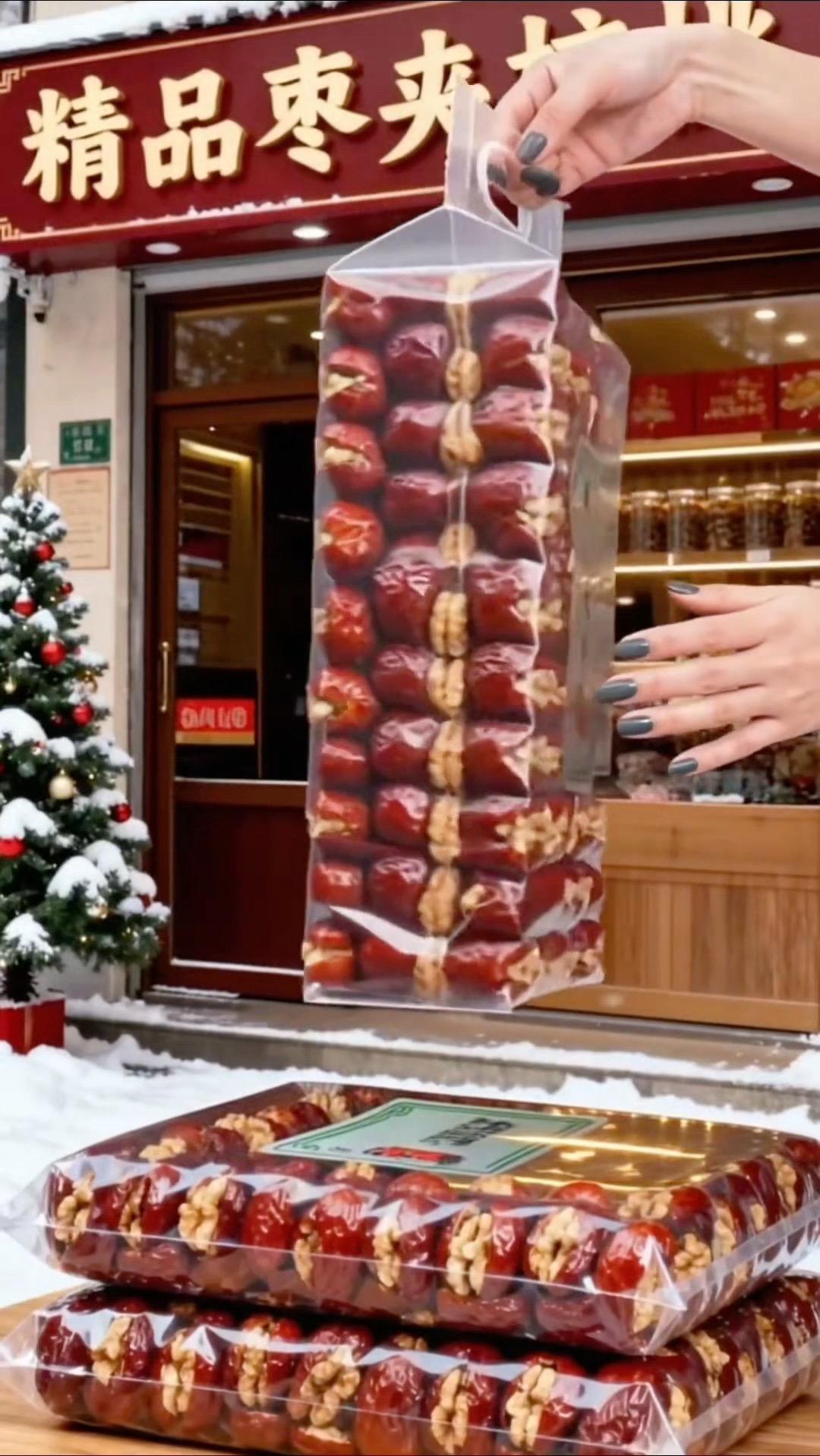 宝子们，想找健康又好吃的零食，枣夹核桃 必须安排上，谁吃谁知道有多绝啊...