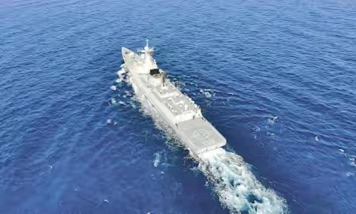 解放军过航横当水道从“老133”到“新133”，穿越横当水道的中国海军，既是对历