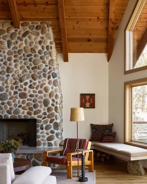 原木+复古，把老时光的温柔搬进家🌿哪种家居装修风格最耐看 家居